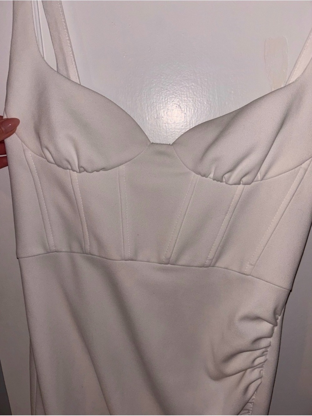 Zara Square-Neck Camisole Dress